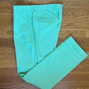 Southern Tide Men’s Trim Fit pant 32x32 pastel green like new